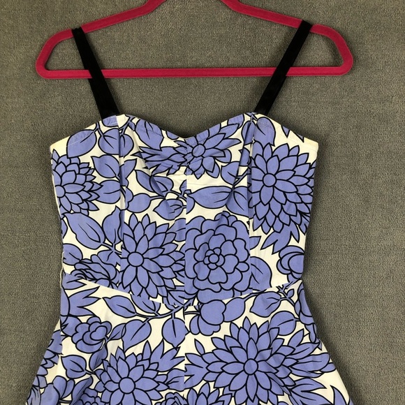 Guess Retro floral pinup dress size 3 - Picture 2 of 9